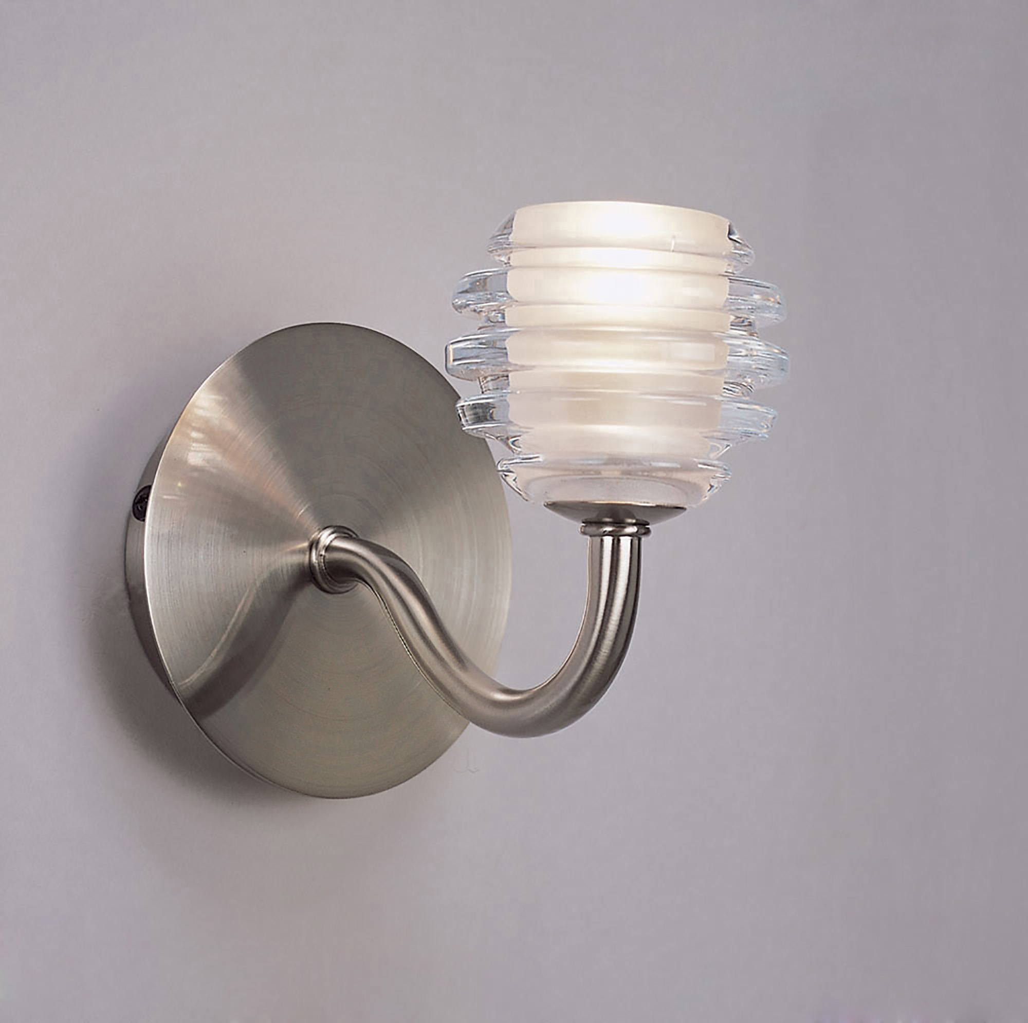 Sphere Satin Nickel Wall Lights Mantra Armed Wall Lights Sphere Satin Nickel Wall Lights Mantra Armed Wall Lights